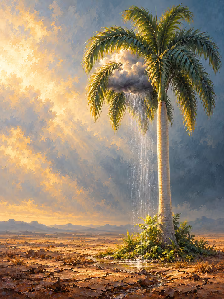 Its Own Rain – Original painterly version