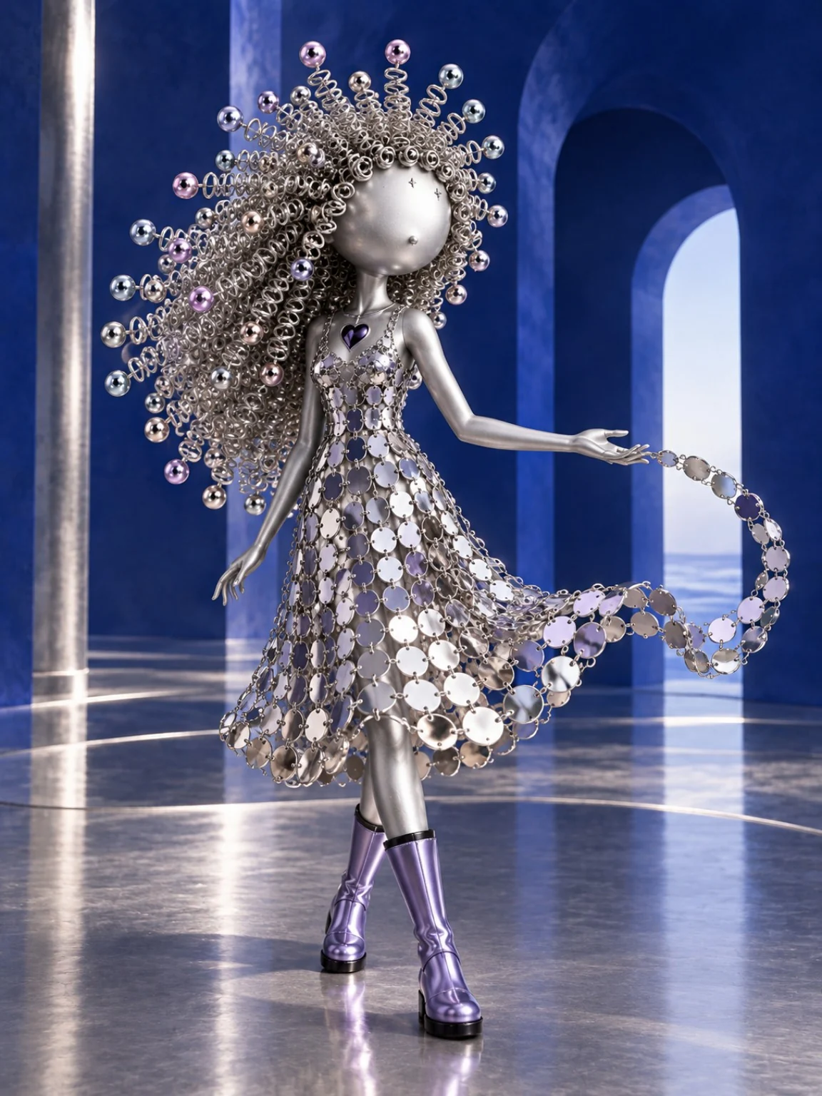 Crystal Dress — character study