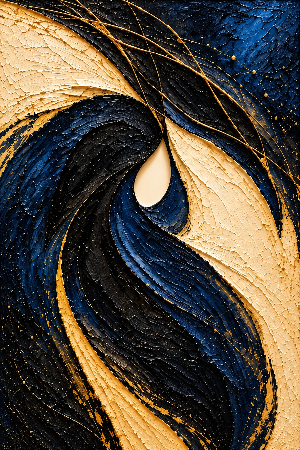 Midnight blue — Standalone painting