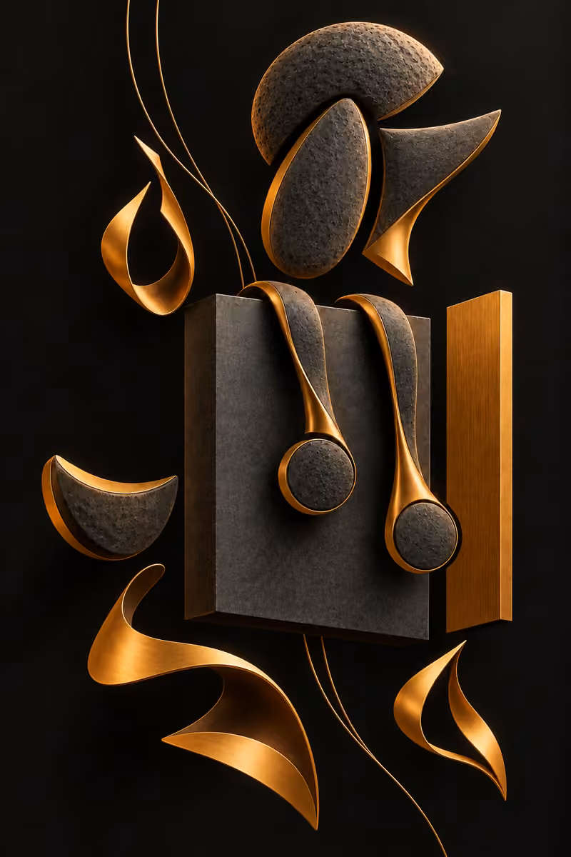Poise — The Birth of a Form — Digital artwork