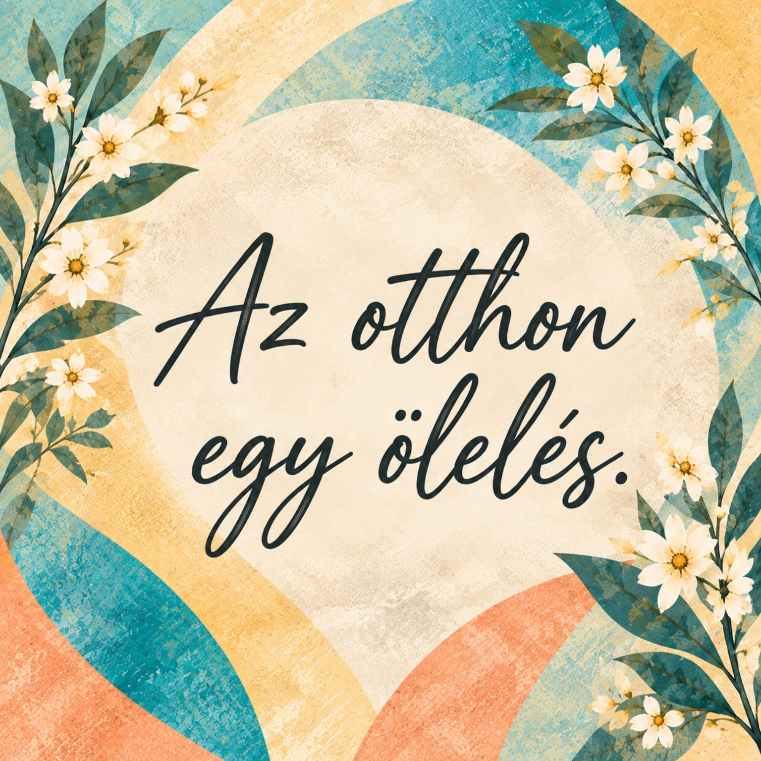 Az otthon egy ölelés — tavasz