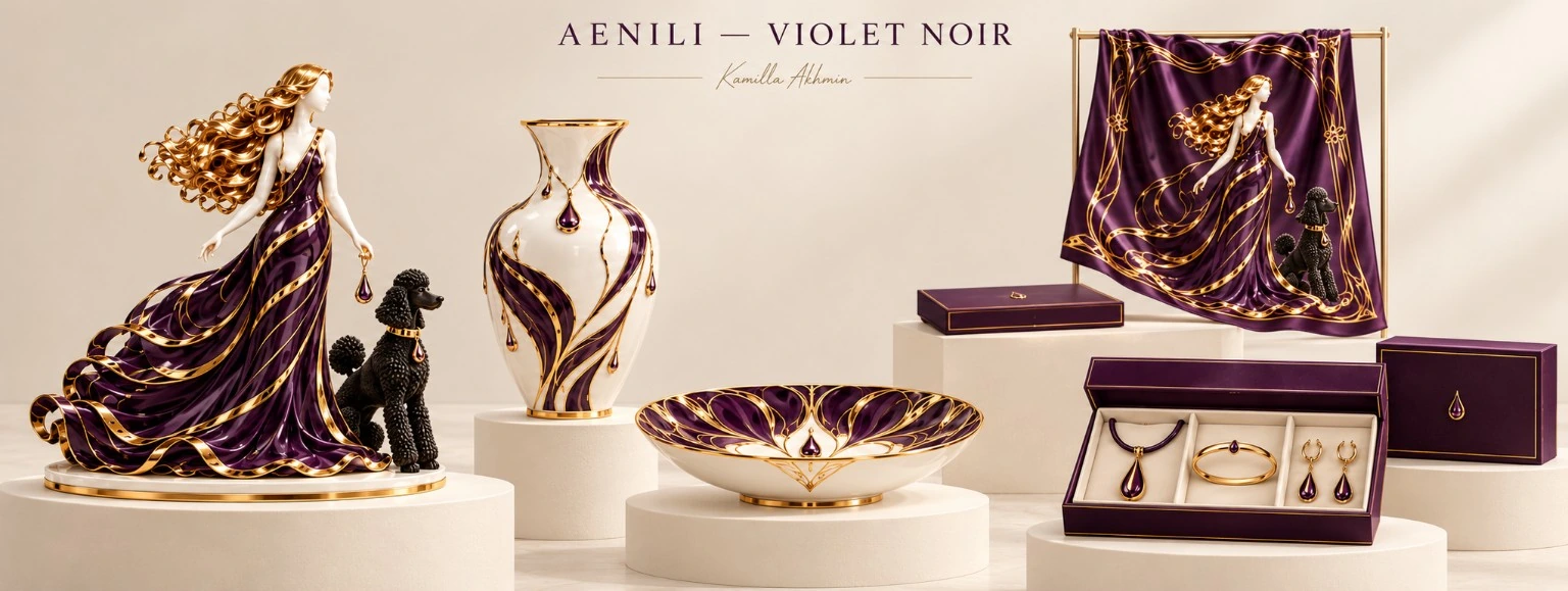 Violet Noir — digitális termékkoncepció