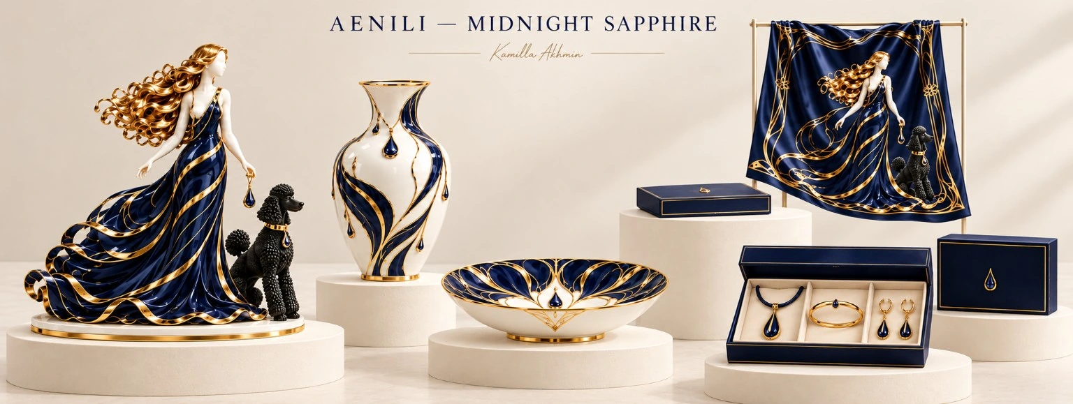 Midnight Sapphire — digitális termékkoncepció