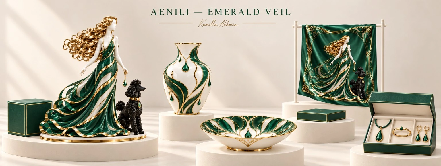 Emerald Veil — digitális termékkoncepció