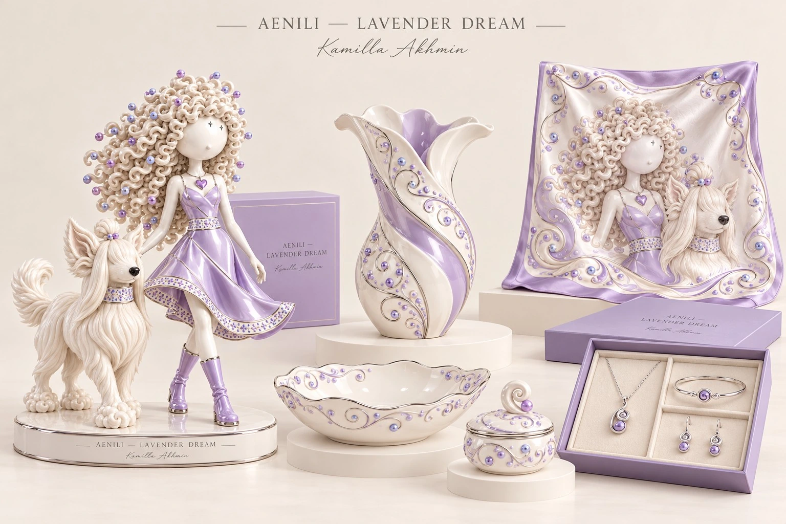 Lavender Dream — digitális termékkoncepció